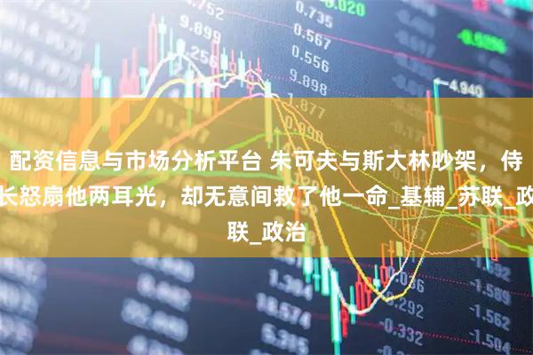 配资信息与市场分析平台 朱可夫与斯大林吵架，侍卫长怒扇他两耳光，却无意间救了他一命_基辅_苏联_政治